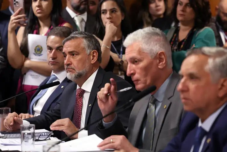 Brasília (DF) 26/08/2025 - O deputado Paulo Pimenta durante sessão da CPMI do INSS. Foto: José Cruz/Agência Brasil