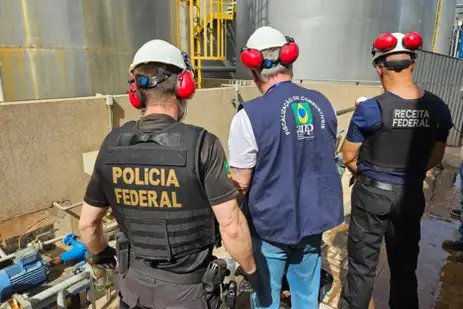 São Paulo (SP), 16/10/2025 - A Polícia Federal, a Receita Federal, o Ministério da Agricultura Pecuária e Abastecimento e a Agencia Nacional do Petróleo realizam a chamada Operação Alquimia com escopo de fiscalizar 24 empresas atuantes no setor sucroalcooleiro. Foto: PF/Divulgação