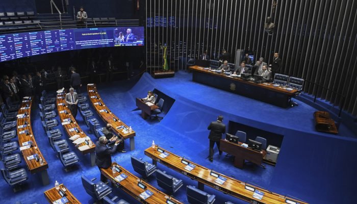 Plenário do Senado Federal durante sessão deliberativa ordinária. Ordem do dia. (Foto: Jonas P...