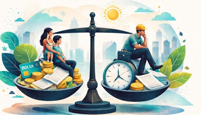 Levantamento aponta que beneficios geram mais renda a 895 mil família do que o trabalho formal. ...