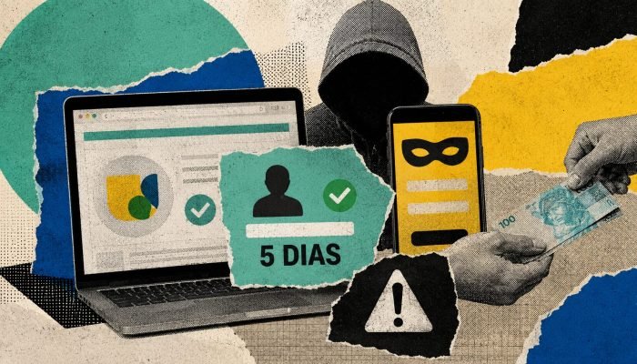 Golpe do Desenrola 2.0: criminosos prometem nome limpo em cinco dias (Foto: Ilustração Gazeta d...