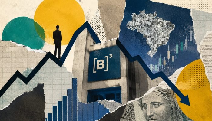 Tempestade perfeita marca saída do investidor estrangeiro da B3 (Foto: Ilustração Gazeta do Po...