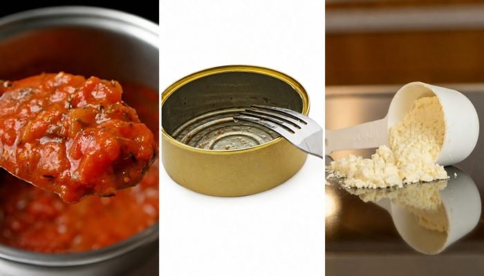Molho de tomate, atum enlatado e fórmulas infantis estão entre produtos que tiveram lotes suspe...