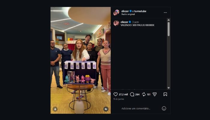 O Ministério Público do Trabalho investiga o reality show de Viih Tube e Eliézer com a partici...