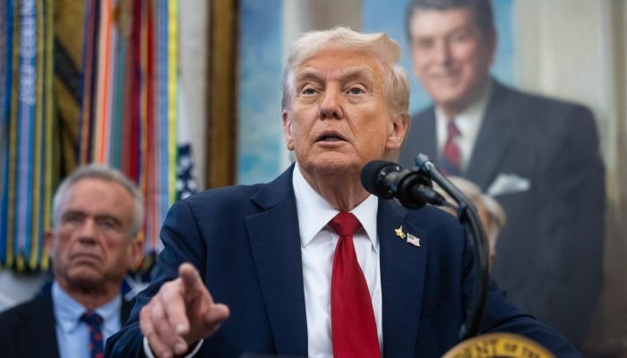 Trump retirou as tarifas de 40% sobre café, carnes e outros produtos agrícolas do Brasil. (Foto...